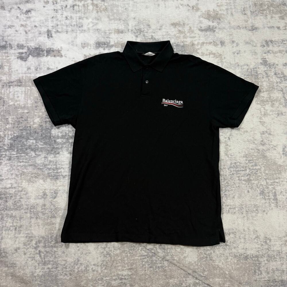 Authentic Balenciaga Campaign Polo Shirt L